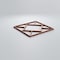Ekena Millwork Extra Small Hudson Decorative Fretwork Wood Wall Panels, Cherry, 7 3/8"W x 7 3/8"H x 3/8"T WALW08X08X0375HSNCH - alternate 2